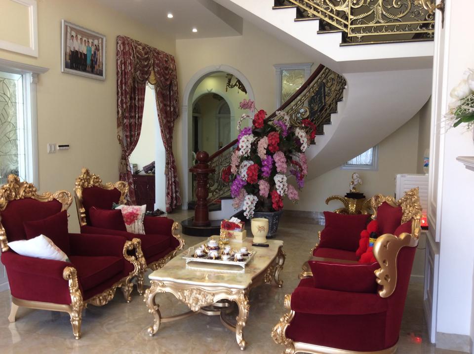BIỆT THỰ CHỊ LINH ĐỒNG NAI  (  Sử Dụng Chất Liệu VẢI CHÂU ÂU )