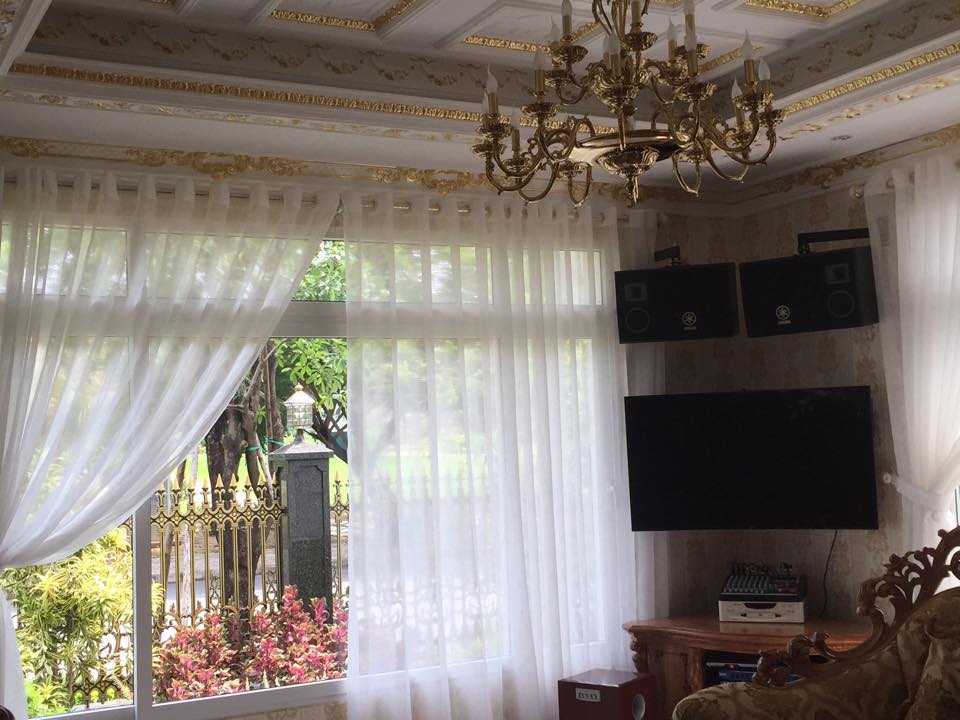 BIỆT THỰ CHỊ LINH ĐỒNG NAI  (  Sử Dụng Chất Liệu VẢI CHÂU ÂU )