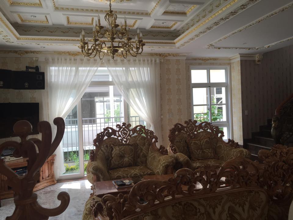 BIỆT THỰ CHỊ LINH ĐỒNG NAI  (  Sử Dụng Chất Liệu VẢI CHÂU ÂU )