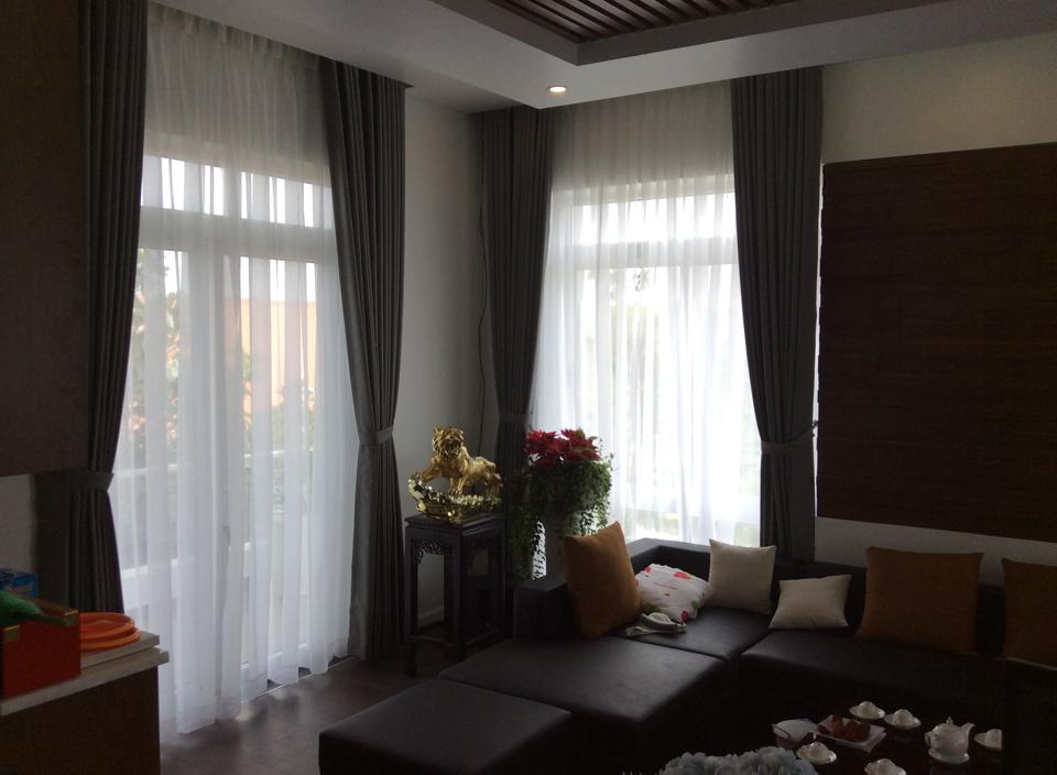 BIỆT THỰ CHỊ VY BẾN TRE  (  Sử Dụng Chất Liệu VẢI HÀN QUỐC )